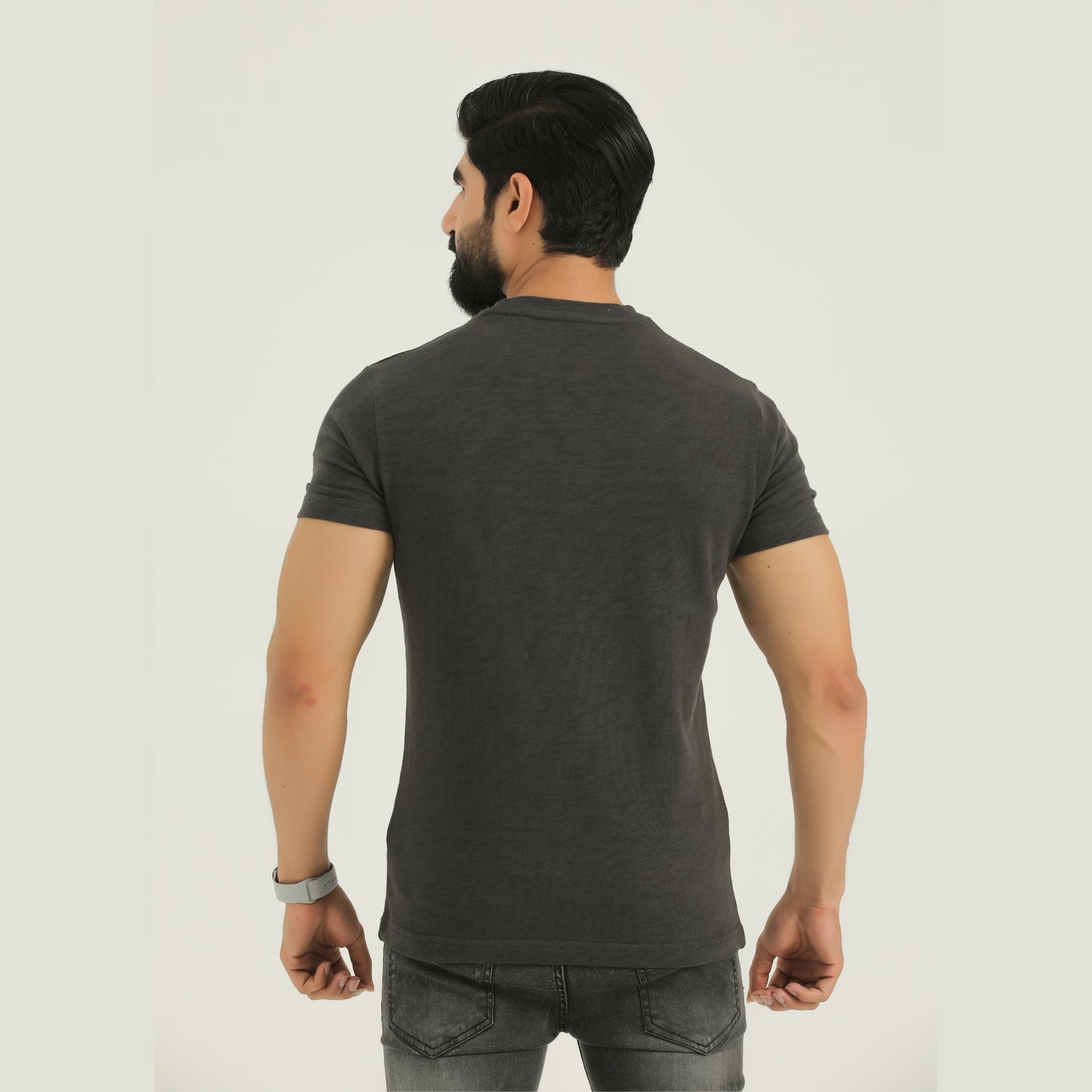 SLUB JERSEY SHIRT