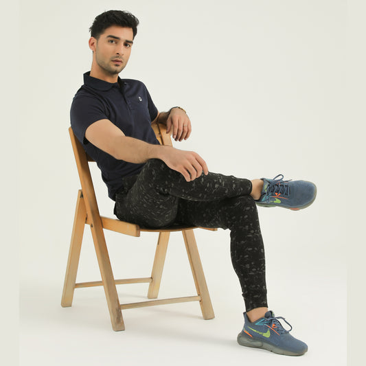 FABRIC PRINT JOGGER